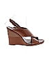 Tory Burch Brown Wedges Size 9 - photo 1