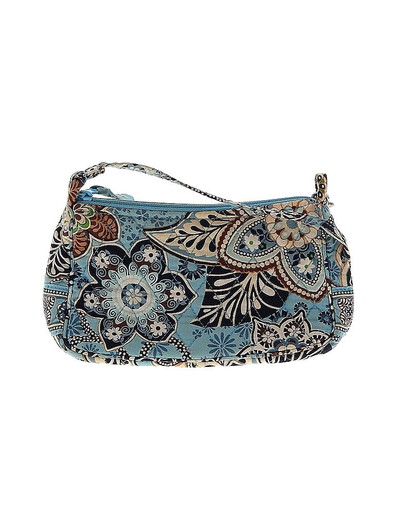 Vera Bradley 100% Cotton Paisley Blue Crossbody Bag One size - photo 1
