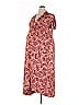 Ingrid + Isabel Paisley Pink Casual Dress Size XXL - photo 1