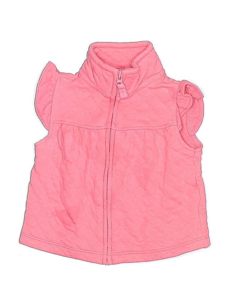 Carter's 100% Cotton Pink Vest 3-6 MO / 6 MO - photo 1