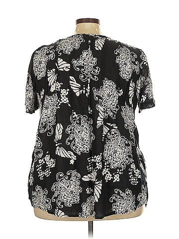 Roaman's Short Sleeve Blouse (view 2)