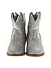 Tucker + Tate Silver Ankle Boots Size 8 - photo 2