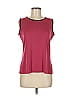 misook 100% Acrylic Burgundy Sleeveless Top Size M - photo 1
