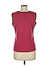 misook 100% Acrylic Burgundy Sleeveless Top Size M - photo 2