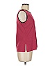 misook 100% Acrylic Burgundy Sleeveless Top Size M - photo 4