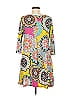 HerShe Paisley Gray Pink Casual Dress Size M - photo 2