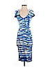 Young Fabulous & Broke 100% Spandex Tie-dye Blue Cocktail Dress Size XS - photo 1