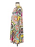 HerShe Paisley Gray Pink Casual Dress Size M - photo 4