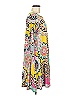 HerShe Paisley Gray Pink Casual Dress Size M - photo 3