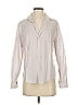 Frank & Eileen 100% Cotton Ivory Long Sleeve Button-Down Shirt Size XXS - photo 1