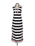 Sail to Sable 100% Linen Stripes Blue Casual Dress Size XS - photo 1