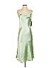 Bebe 100% Polyester Metallic Green Cocktail Dress Size S - photo 1