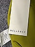 MELLODAY 100% Polyester Color Block Green Long Sleeve Blouse Size M - photo 8