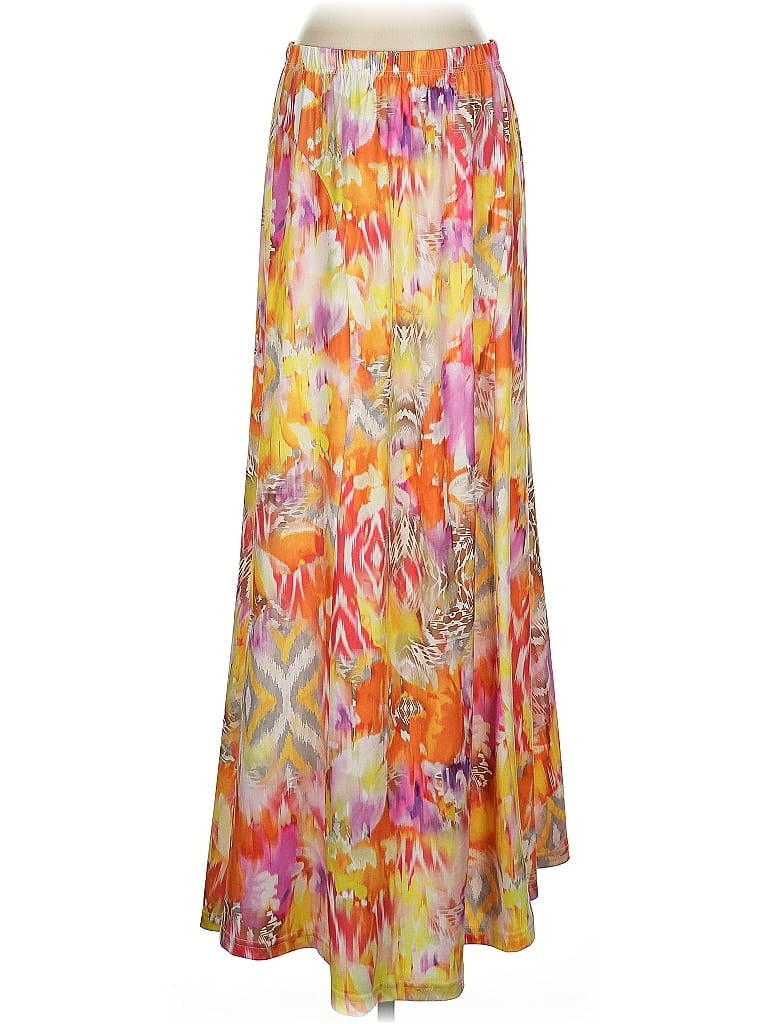 Pre-owned Fashion Casual Skirt In Orange