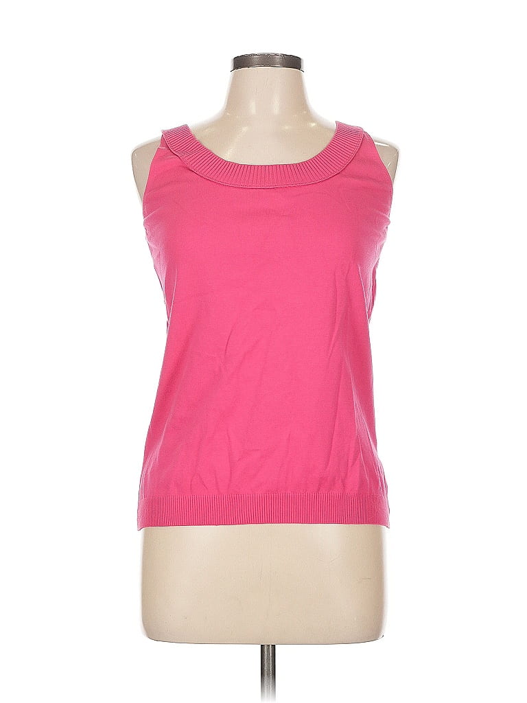 Akris Punto Pink Sleeveless Top Size 12 - photo 1