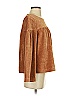 TeXTURE & THREAD Madewell Brown Long Sleeve Blouse Size S - photo 4