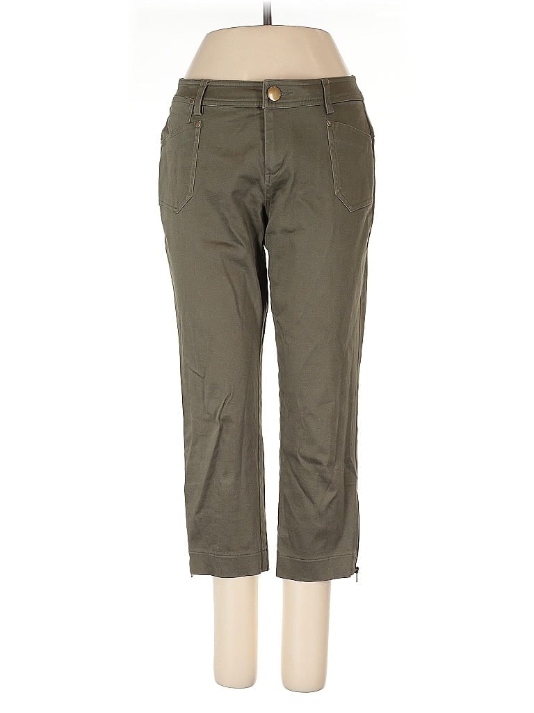 Cache Solid Green Casual Pants Size 0 - photo 1