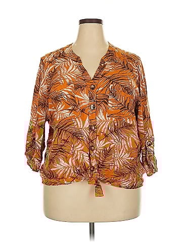 I.N. Studio 3/4 Sleeve Blouse (view 1)