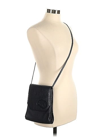 Carlos Falchi Leather Crossbody Bag (view 2)