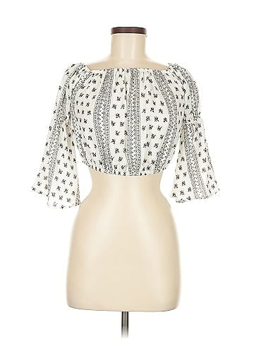 Audrey 3+1 3/4 Sleeve Blouse (view 1)