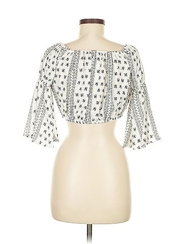 Audrey 3+1 3/4 Sleeve Blouse (view 2)