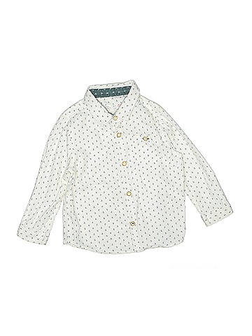 Zara Baby Long Sleeve Button-Down Shirt (view 1)