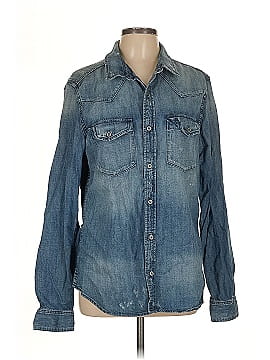 Adriano Goldschmied Long Sleeve Button Down Shirt