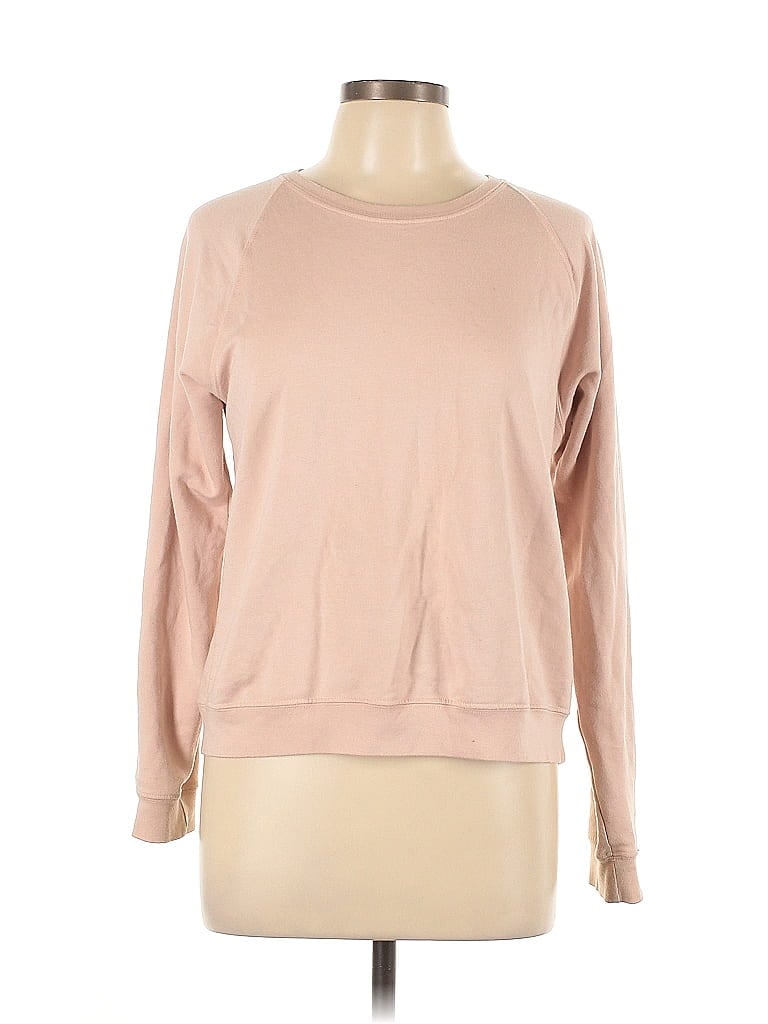 Pre-owned Assorted Brands Sweatshirt In Orange