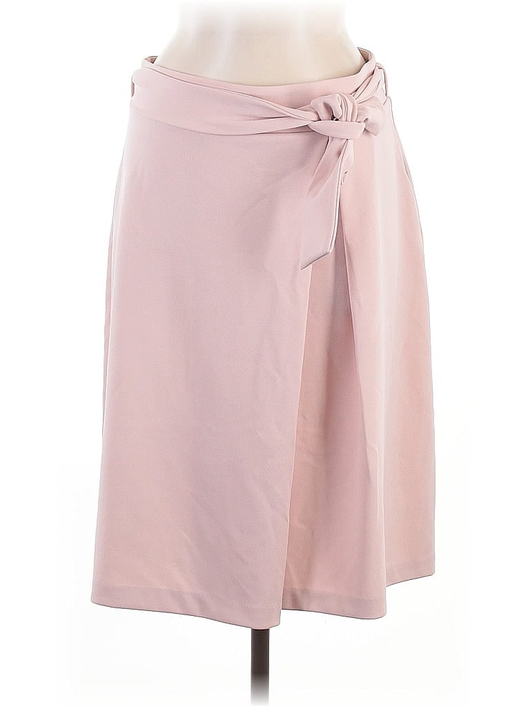 Worthington Solid Pink Formal Skirt Size 8 - photo 1