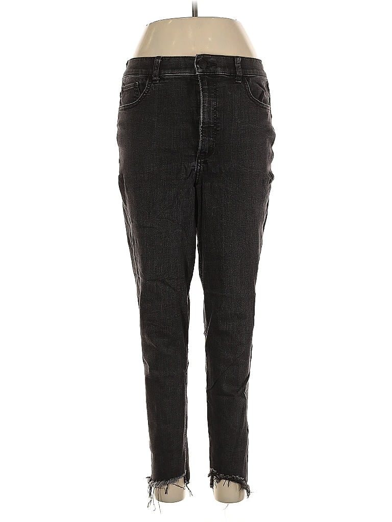 Pre-owned Express Outlet Jeans In Black