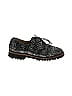 Anniel Tweed Silver Black Flats Size 8 - photo 1