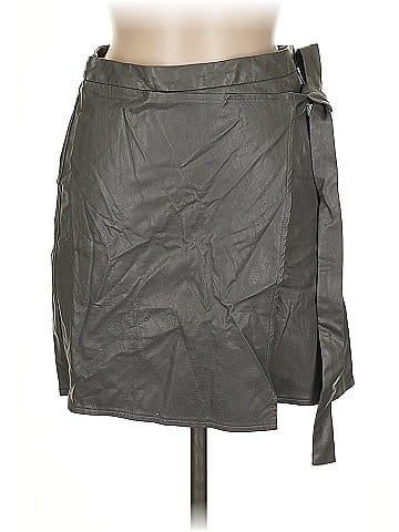 SEEK The Label Faux Leather Skirt (view 1)