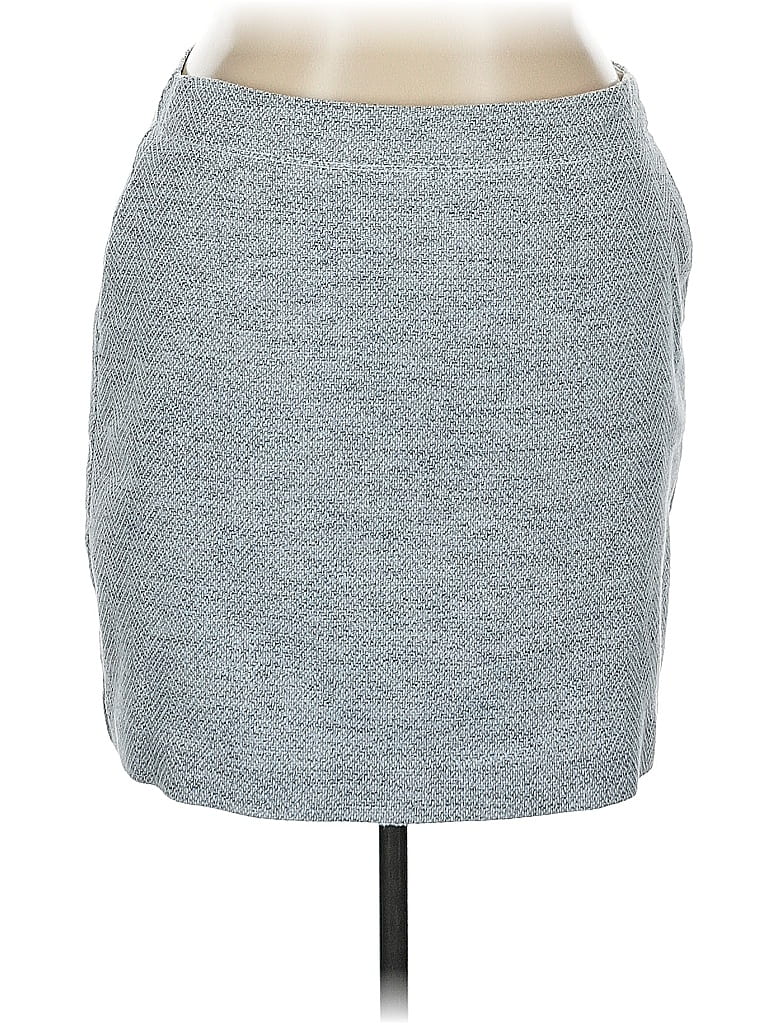 Pre-owned Ann Taylor Loft Casual Skirt In Gray
