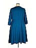 Roaman's Solid Blue Casual Dress Size 20 - photo 2