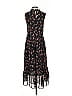 Rebecca Minkoff 100% Polyester Floral Black Cocktail Dress Size XS - photo 2