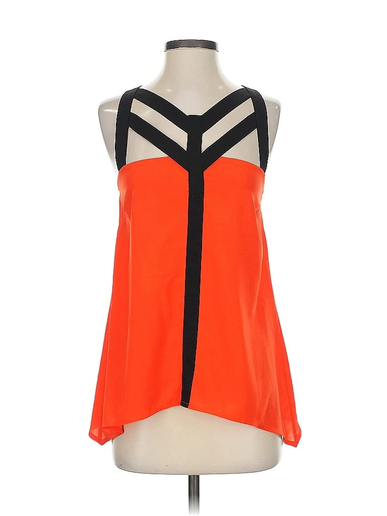Bisou Bisou Orange Tank Top Size XS - photo 1