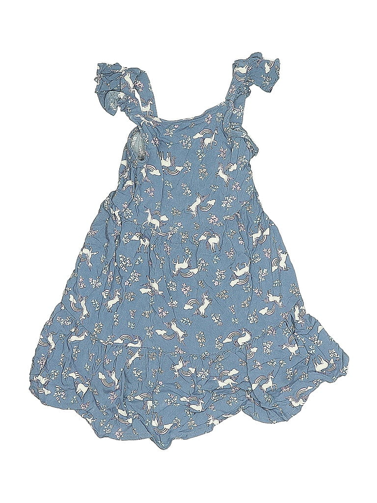 Jumping Beans 100% Rayon Blue Dress Size 3T - photo 1