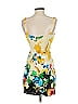David Meister Tropical Yellow Cocktail Dress Size 4 - photo 2
