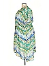 Frances Valentine 100% Viscose Print Green Casual Dress Size 3X - photo 5
