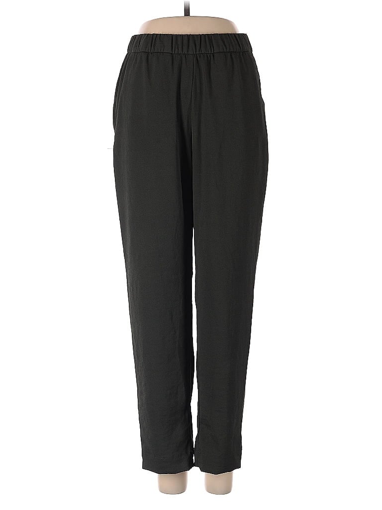 Pre-owned H&m Casual Pants In Green