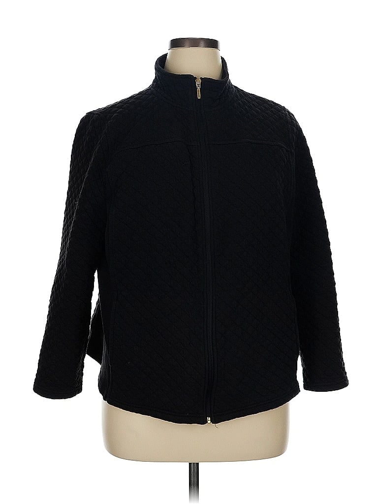 Croft & Barrow Black Cardigan Size XL - photo 1