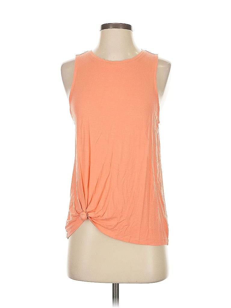 A New Day Orange Sleeveless T-Shirt Size S - photo 1