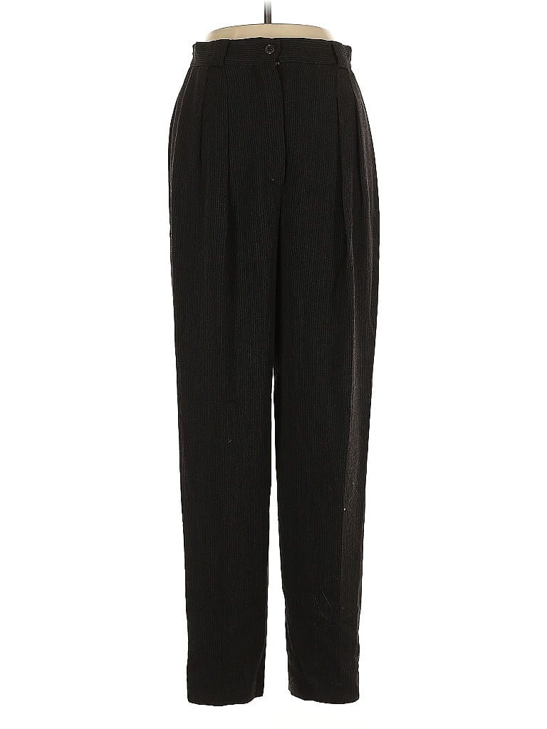 Giorgio Armani Black Wool Pants Size EU (IT) 42 / US 6 - photo 1
