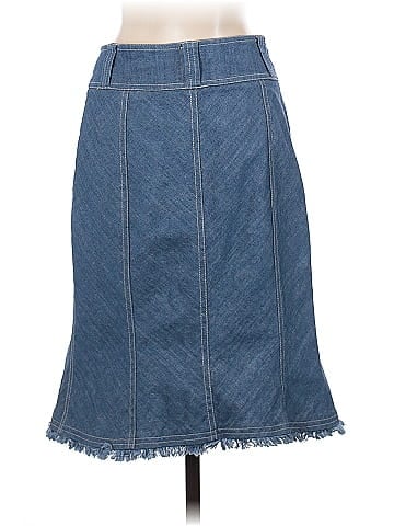 Etcetera Denim Skirt (view 2)