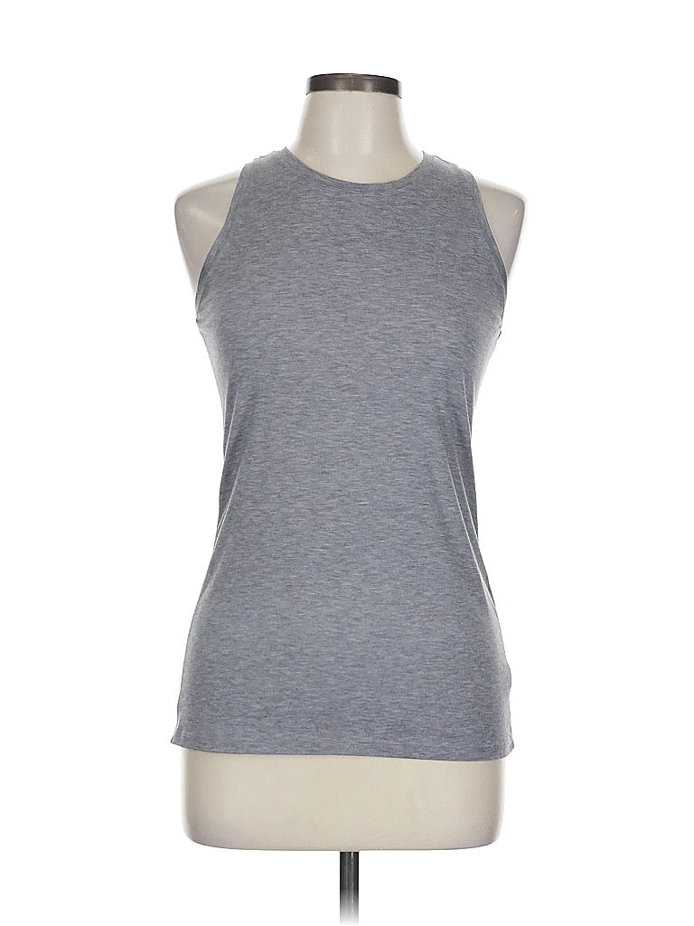 Click to view more detailed imagery on our partner's website Pre-owned Athleta Sleeveless T-shirt In Gray