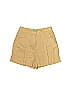 United Colors Of Benetton Solid Tan Khaki Shorts Size 6 - photo 1