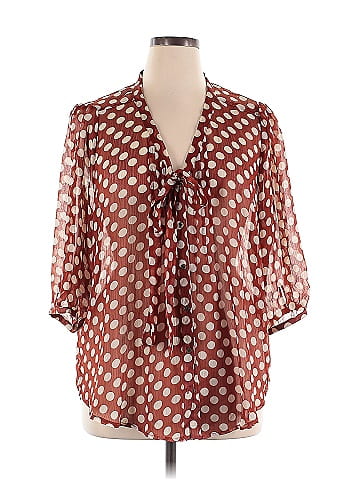 Sharagano 3/4 Sleeve Blouse (view 1)