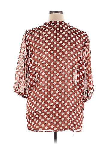 Sharagano 3/4 Sleeve Blouse (view 2)