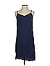 Unbranded 100% Polyester Solid Blue Casual Dress Size XS - photo 1