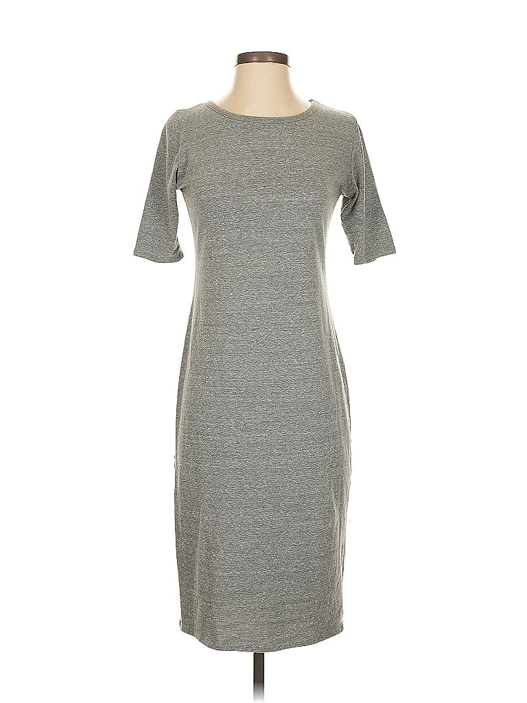 Pre-owned Lularoe Casual Dress In Gray